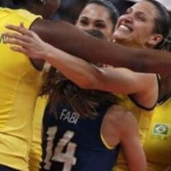 Волейболистки сборной Бразилии победили Сербию в матче финала Гран-при