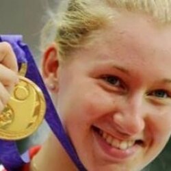 Белорусская теннисистка Ирина Шиманович выиграла золото юношеской Олимпиады в парном разряде